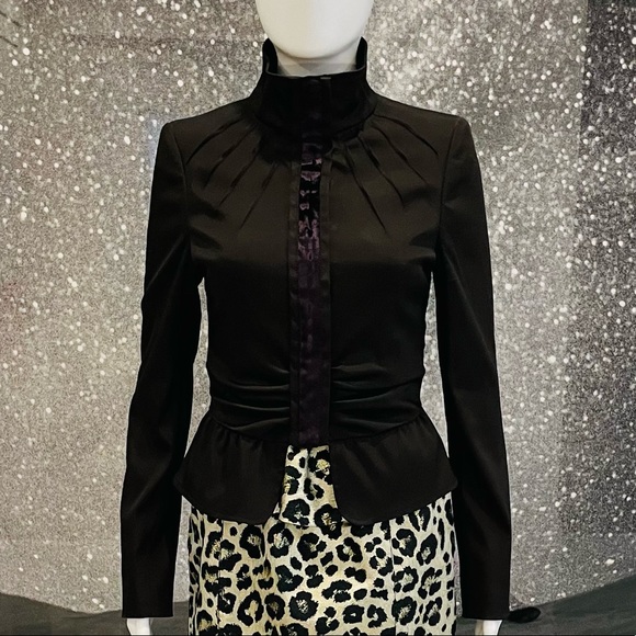 ⚡️SOLD⚡️Tom Ford for Gucci Runway Velvet Trim Blazer - Picture 4 of 15